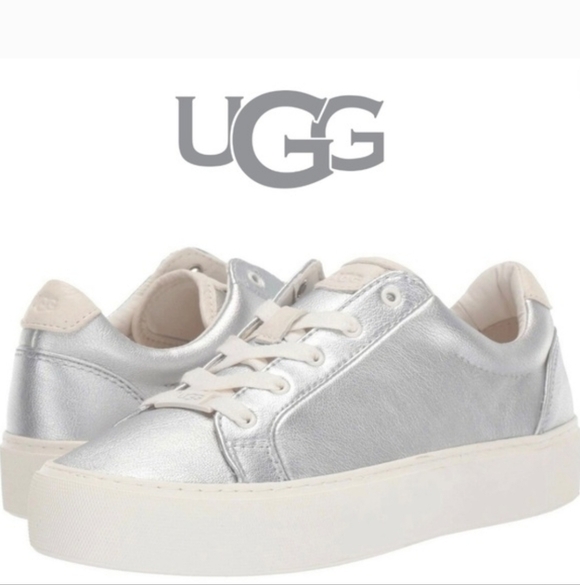 UGG Shoes - UGG Metallic Silver Women's Sneakers